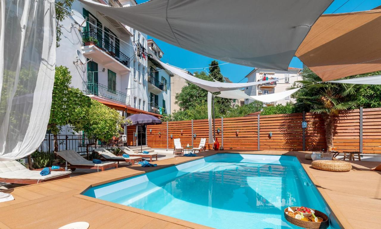 Evala Luxury Rooms With Pool And Garden Сплит Екстериор снимка