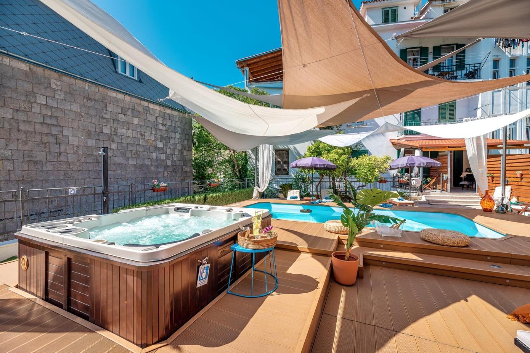 Evala Luxury Rooms With Pool And Garden Сплит Екстериор снимка